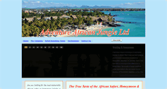 Desktop Screenshot of adventureafricanjungle.com